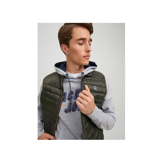 Jack&Jones Kamizelka Hero 12211790 Zielony Regular Fit L MODIVO