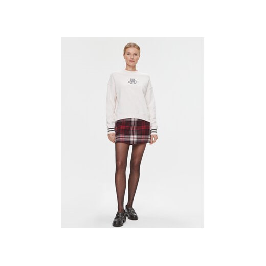 Tommy Hilfiger Bluza Varsity WW0WW39369 Écru Regular Fit Tommy Hilfiger S MODIVO