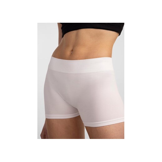 Pieces Szorty materiałowe 17065440 Biały Slim Fit Pieces L_XL MODIVO