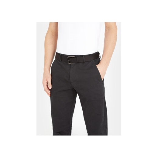 Calvin Klein Pasek Męski Inlay Bar K50K510943 Czarny Calvin Klein 85 MODIVO