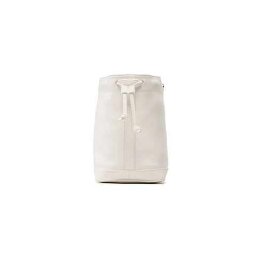 Calvin Klein Jeans Torebka Re-Lock Drawstring Bag Mini K60K610450 Biały uniwersalny MODIVO
