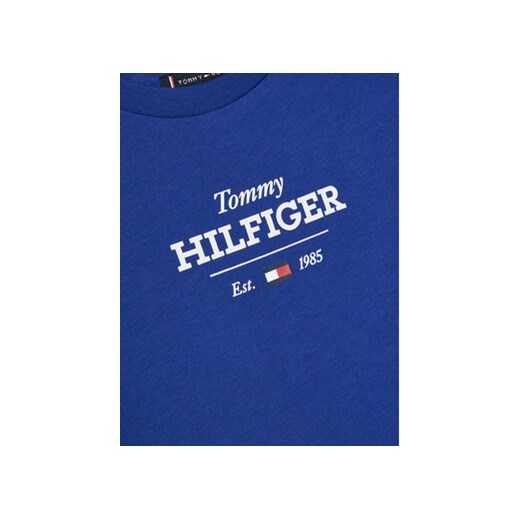 Tommy Hilfiger T-Shirt KB0KB09356 S Niebieski Regular Fit Tommy Hilfiger 44 MODIVO