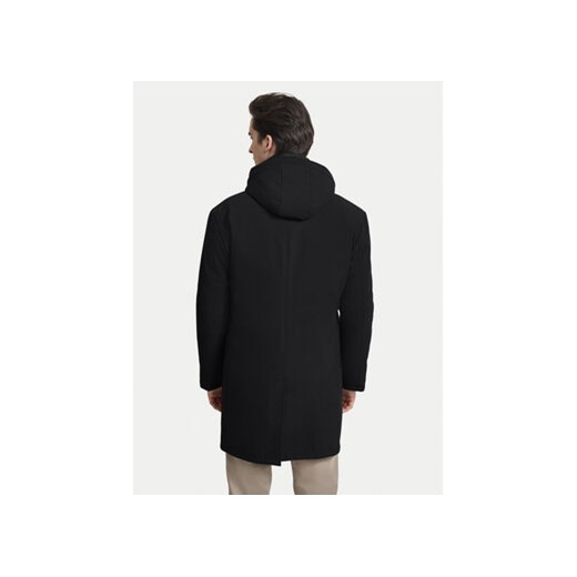 Bugatti Płaszcz przejściowy 635628 61050 Czarny Regular Fit Bugatti 54 MODIVO