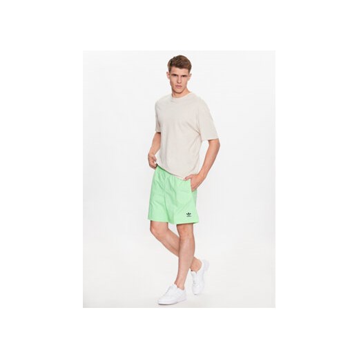 adidas Szorty sportowe Happy Earth HI2964 Zielony Regular Fit S MODIVO