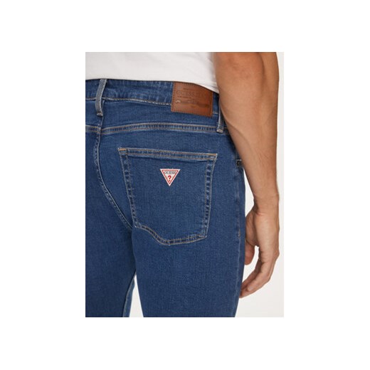 Guess Jeansy M4YA0F D5DM2 Granatowy Skinny Fit Guess 33_34 MODIVO