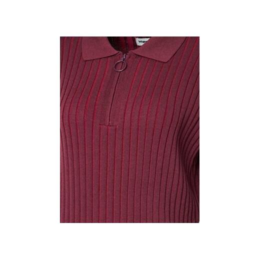 Wrangler Sweter 112356484 Fioletowy Regular Fit Wrangler 29_32 MODIVO