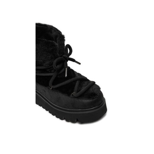 REPLAY Śniegowce Melrose Hair Lace-Up GWF2H.000.C0014S Czarny Replay 37 MODIVO
