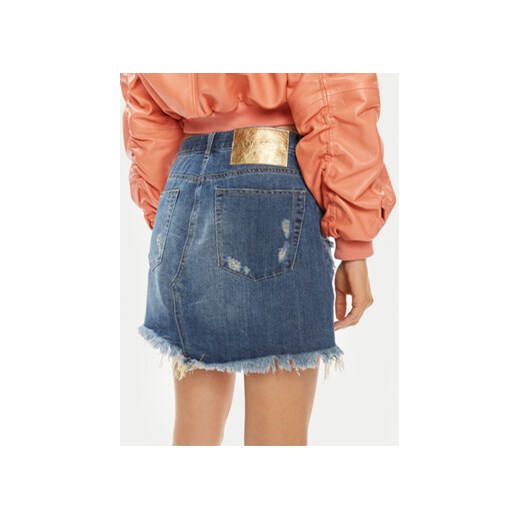 One Teaspoon Spódnica jeansowa Junkyard 26276 Niebieski Regular Fit One Teaspoon 24 MODIVO