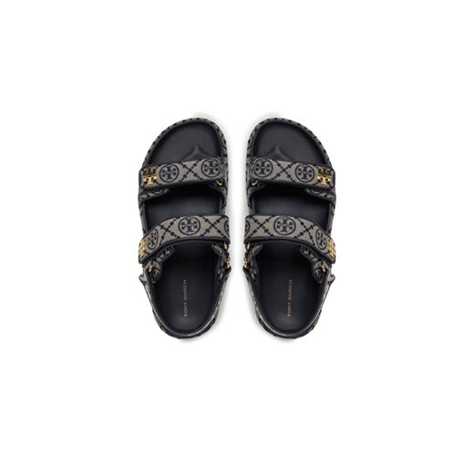 Tory Burch Sandały T Monogram Kira Sport 155154 Szary Tory Burch 38 MODIVO