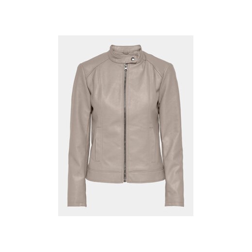 JDY Kurtka z imitacji skóry Emily 15241382 Beżowy Slim Fit Jdy 34 MODIVO