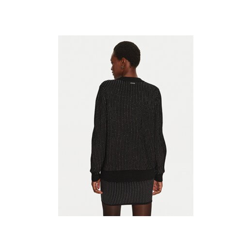 MICHAEL Michael Kors Sweter MF46124F2G Czarny Oversize Michael Michael Kors L MODIVO