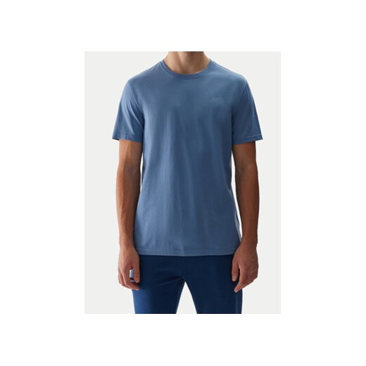 4F T-Shirt 4FWSS24TTSHM1154 Niebieski Regular Fit M MODIVO