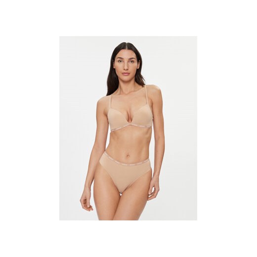 Guess Biustonosz bezfiszbinowy O3YC02 KBS50 Beżowy Guess 34B MODIVO