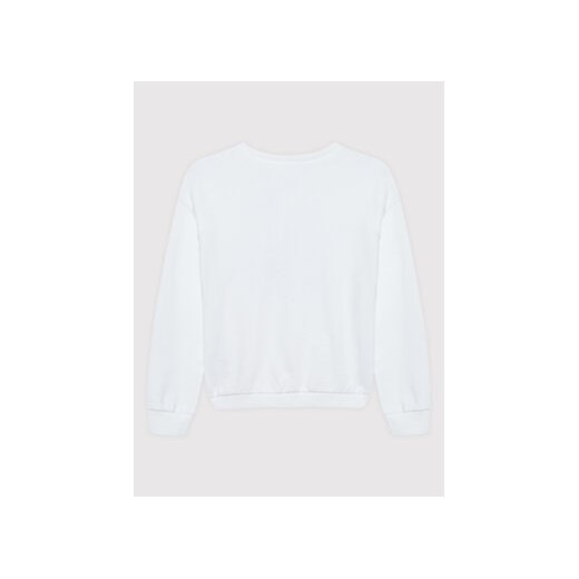 United Colors Of Benetton Bluza 3J68C101I Biały Regular Fit United Colors Of Benetton 120 MODIVO