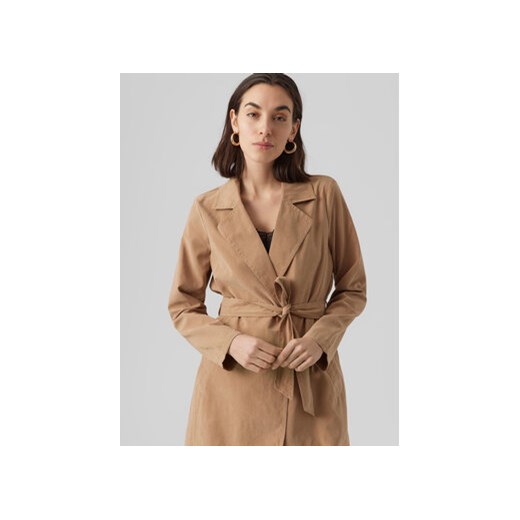 Vero Moda Trencz Billie Daisy 10281638 Brązowy Regular Fit Vero Moda L MODIVO