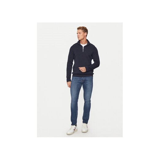 Jack&Jones Sweter Milano 12259664 Granatowy Relaxed Fit XXL MODIVO