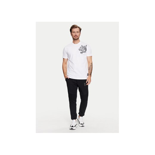 Plein Sport T-Shirt FADC MTK7550 STE003N Biały Regular Fit Plein Sport 3XL MODIVO