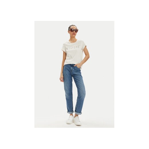 Mustang T-Shirt Albany 1014984 Biały Relaxed Fit Mustang S MODIVO