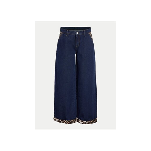 Noisy May Jeansy 27033508 Granatowy Wide Leg Noisy May 29_30 MODIVO