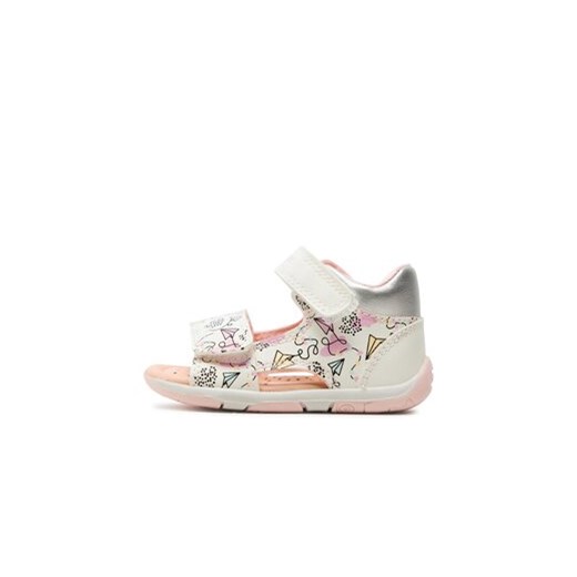 Geox Sandały B Sandal Tapuz Girl B450YA 000BC C0653 Biały Geox 18 MODIVO