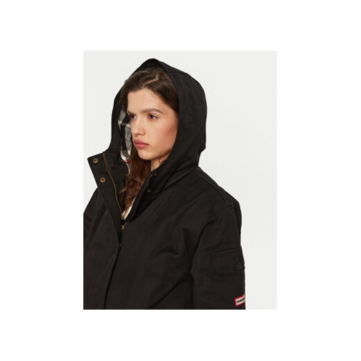 Hunter Parka Hanley HARW0015242 Czarny Regular Fit Hunter L MODIVO