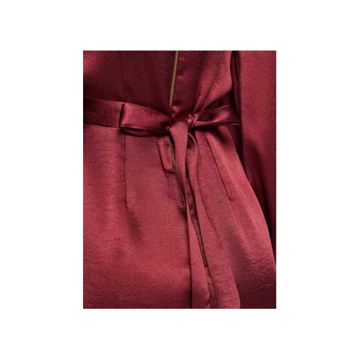 Closet London Sukienka codzienna D8551 Bordowy Regular Fit Closet London 14 MODIVO