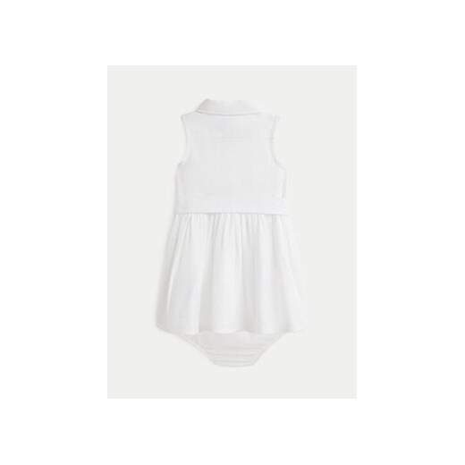 Polo Ralph Lauren Sukienka codzienna 310934188001 Biały Regular Fit Polo Ralph Lauren 18M MODIVO