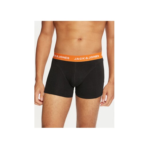 Jack&Jones Komplet 3 par bokserek Solid 12259087 Czarny M MODIVO