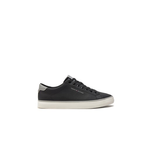 Tommy Hilfiger Sneakersy Th Hi Vulc Low Core Seasonal FM0FM05110 Czarny Tommy Hilfiger 40 MODIVO