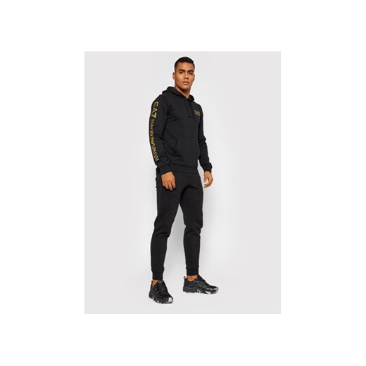 EA7 Emporio Armani Bluza 8NPM18 PJ05Z 1203 Czarny Regular Fit L MODIVO