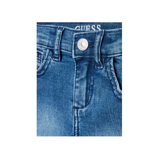 Guess Szorty jeansowe K0BD05 D4H20 Niebieski Regular Fit Guess 6Y MODIVO