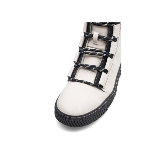 Mustang Botki 1436-605 Biały Mustang 36 MODIVO