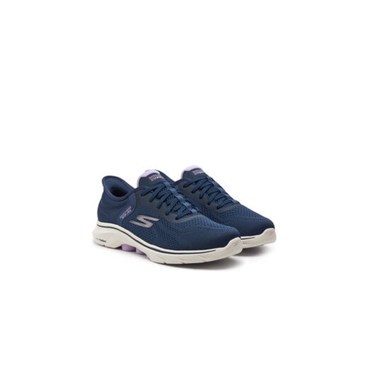 Skechers Sneakersy Gowalk 7 125233/NVLV Granatowy Skechers 37 MODIVO