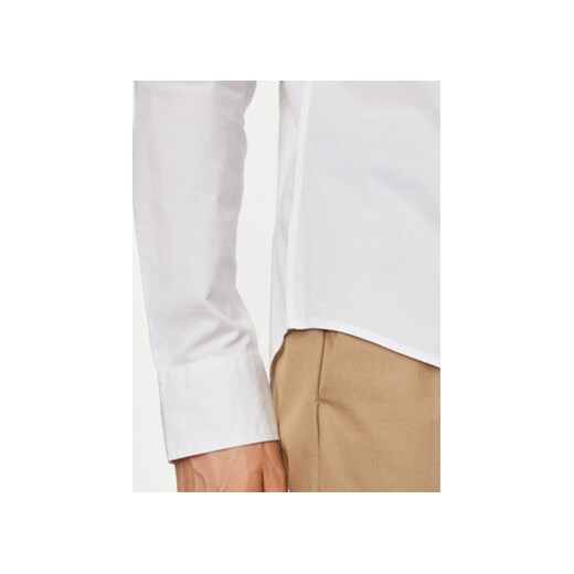 La Martina Koszula YMC002 PP483 Biały Slim Fit La Martina XL MODIVO