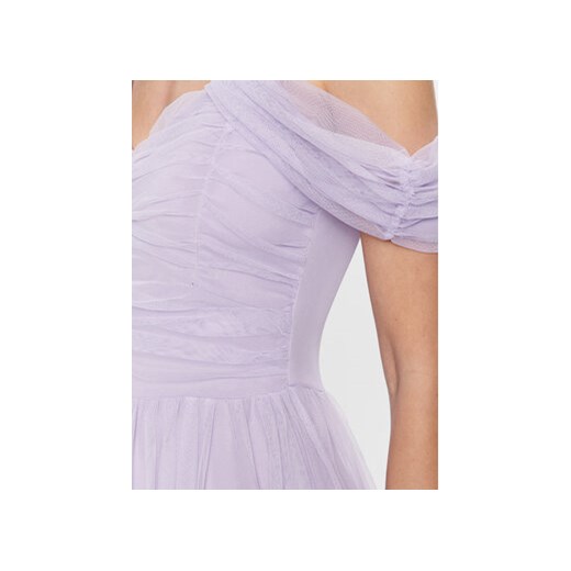 Rinascimento Sukienka wieczorowa CFC0112862003 Fioletowy Regular Fit Rinascimento L MODIVO