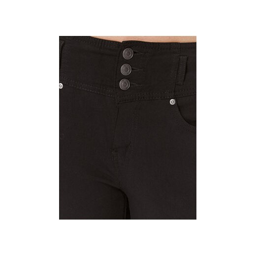 Fransa Spodnie materiałowe 20608336 Czarny Slim Fit 40 MODIVO