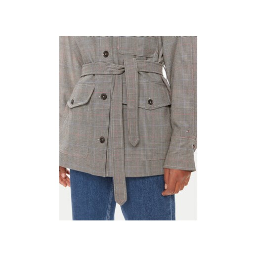 Tommy Hilfiger Kurtka przejściowa WW0WW43316 Szary Regular Fit Tommy Hilfiger 40 MODIVO