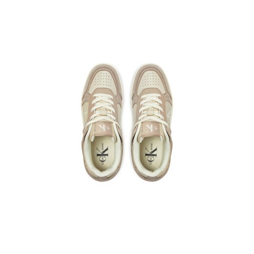 Calvin Klein Jeans Sneakersy Basket Cupsole Low Ml Mix YW0YW01579 Szary 40 MODIVO