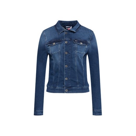Tommy Jeans Kurtka jeansowa Vivianne DW0DW09219 Granatowy Slim Fit Tommy Jeans XXS MODIVO