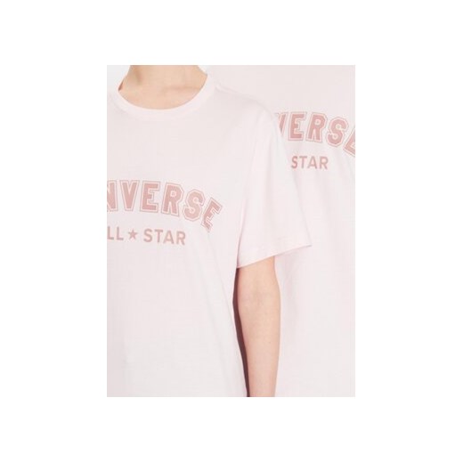 Converse T-Shirt Unisex All Star 10024566-A09 Różowy Regular Fit Converse M MODIVO