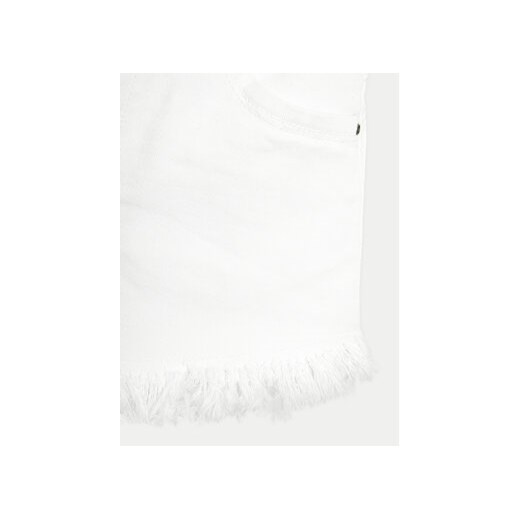 Coccodrillo Szorty jeansowe WC4123201JCG Biały Regular Fit 140 MODIVO
