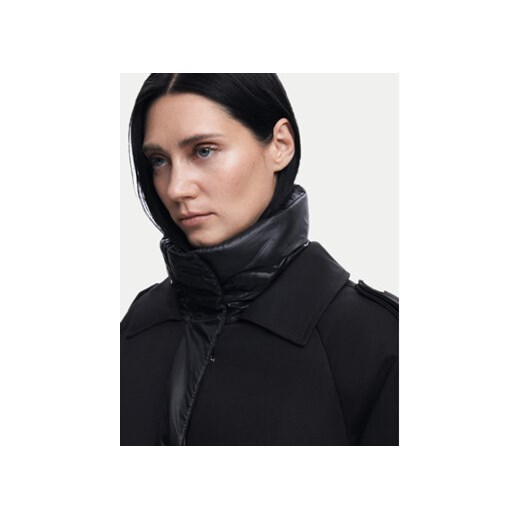 Desigual Kurtka puchowa Estocolmo 24WWEW92 Czarny Regular Fit Desigual S MODIVO