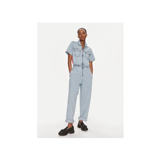 Tommy Jeans Kombinezon DW0DW18112 Niebieski Regular Fit Tommy Jeans XXS MODIVO