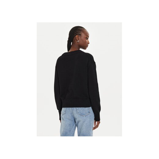 Calvin Klein Jeans Sweter Embro Badge J20J224632 Czarny Regular Fit M MODIVO