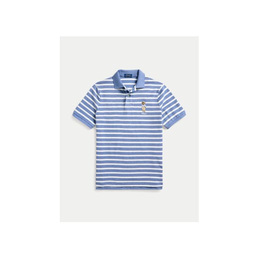Polo Ralph Lauren Polo 710941863001 Niebieski Custom Slim Fit Polo Ralph Lauren XXL MODIVO