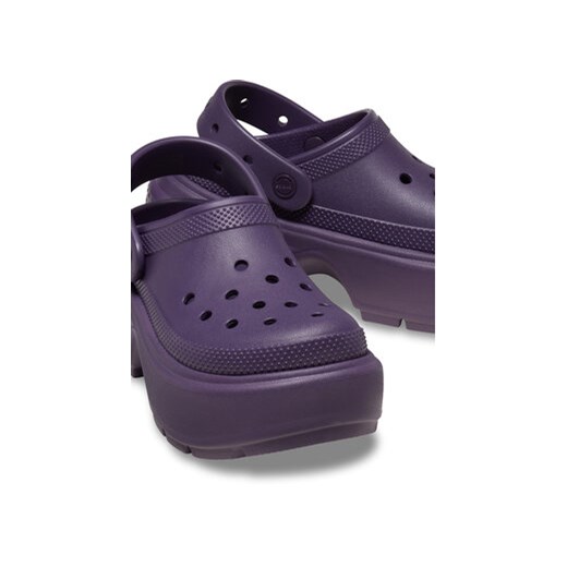 Crocs Klapki Stomp Clog 209350 Fioletowy Crocs 37_38 MODIVO
