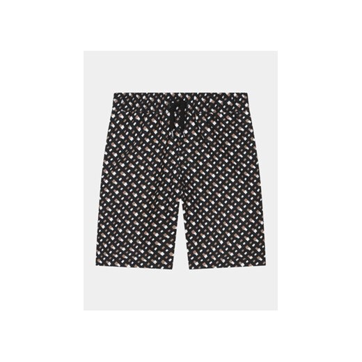 Boss Szorty kąpielowe J51019 D Czarny Regular Fit 16Y MODIVO