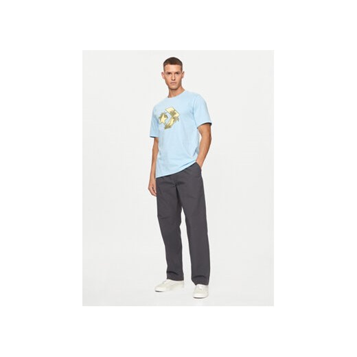 Converse T-Shirt M Festival Star Chev Tee 10026417-A03 Niebieski Regular Fit Converse S MODIVO