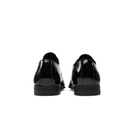 Calvin Klein Półbuty Oxford Pat HM0HM01600 Czarny Calvin Klein 45 MODIVO