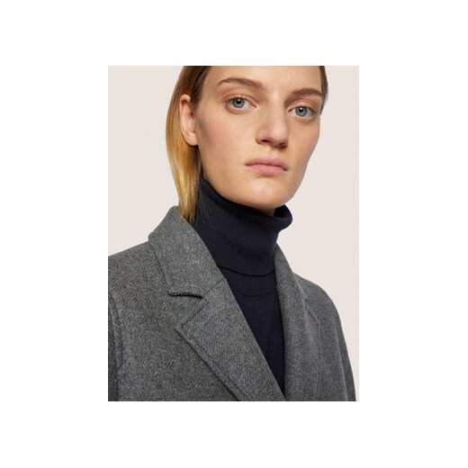 Boss Płaszcz wełniany C_Coluise 50436302 Szary Regular Fit 36 MODIVO